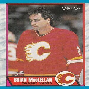 Brian MacLellan - 1989 O Pee Chee Hockey Card
